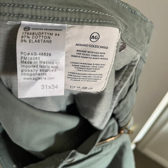 AG Adriano Goldschmied - The Tellis - Modern Slim SUD Pant, Fresh Thyme, 31x34 - Picture 4 of 4